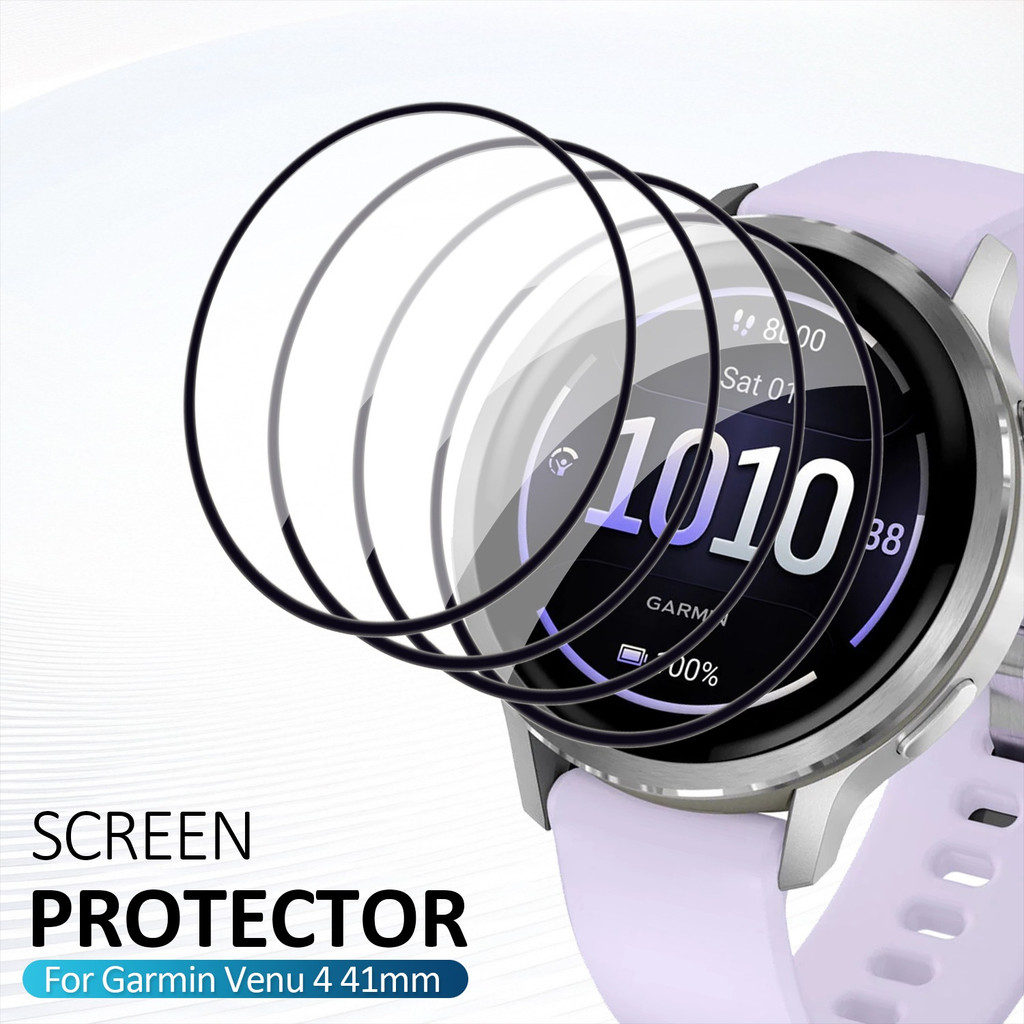 Watch Face Protector - 가민 베뉴 4 41mm/45mm용 HD 화면