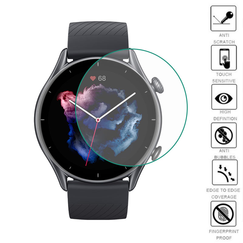 Amazfit Smartwatch Accessories - TPU 소프트 보호 필름 풀 커버,