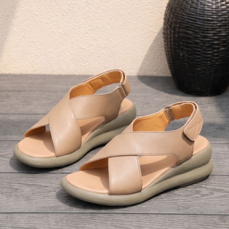 Leather Classic Strap - 클래식 여성 신발 여성용 고급 정품