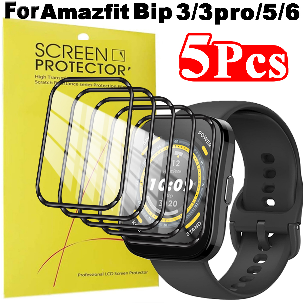 Amazfit Smartwatch Accessories - Huami Amazfit Bip 3/3Pro/5/6 용 1-5Pcs