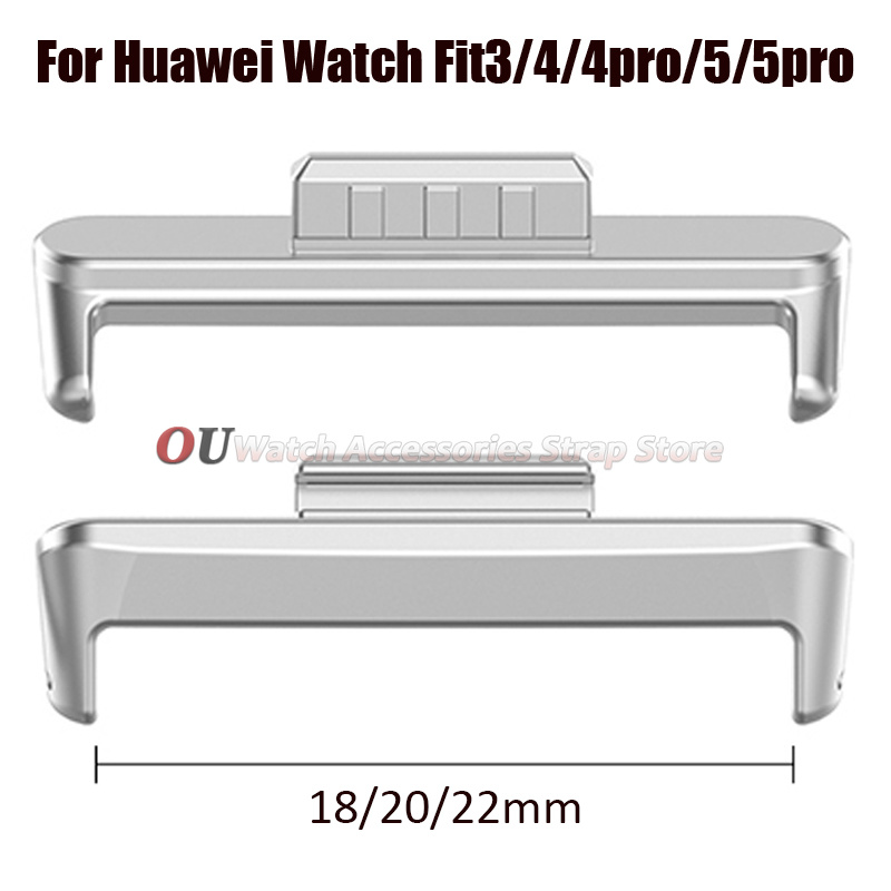 Watch Band Connector - 18 20mm 22mm 1쌍 메탈 알루미늄