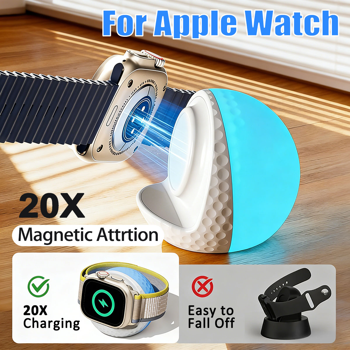 Wireless Charger Watch - 애플워치 시리즈 11 10 9 8