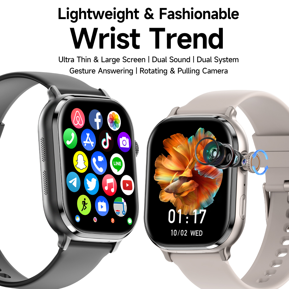 Smartwatch Id - 512GB 안드로이드 13 스마트워치 터치 ID