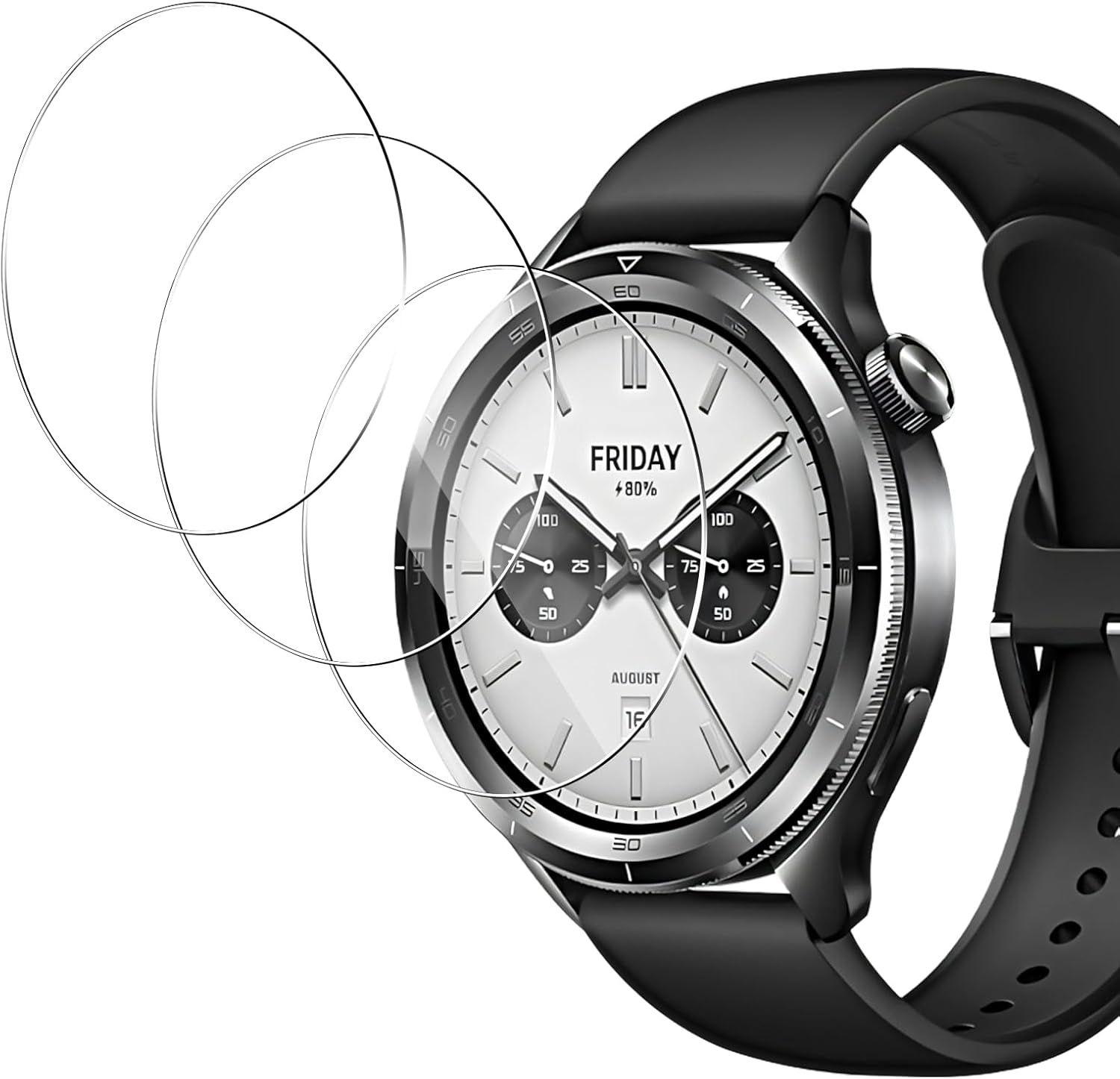 3PCS 강화 유리 Smartwatch 화면 보호기 X - Xiaomi Smartwatch S4 Accessories 리뷰 및 가격