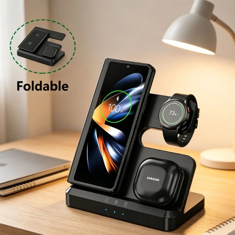 삼성 S26 S25 S24 Z 폴드/플립 7 6 5 4 - Wireless Charger Watch 리뷰 및 가격