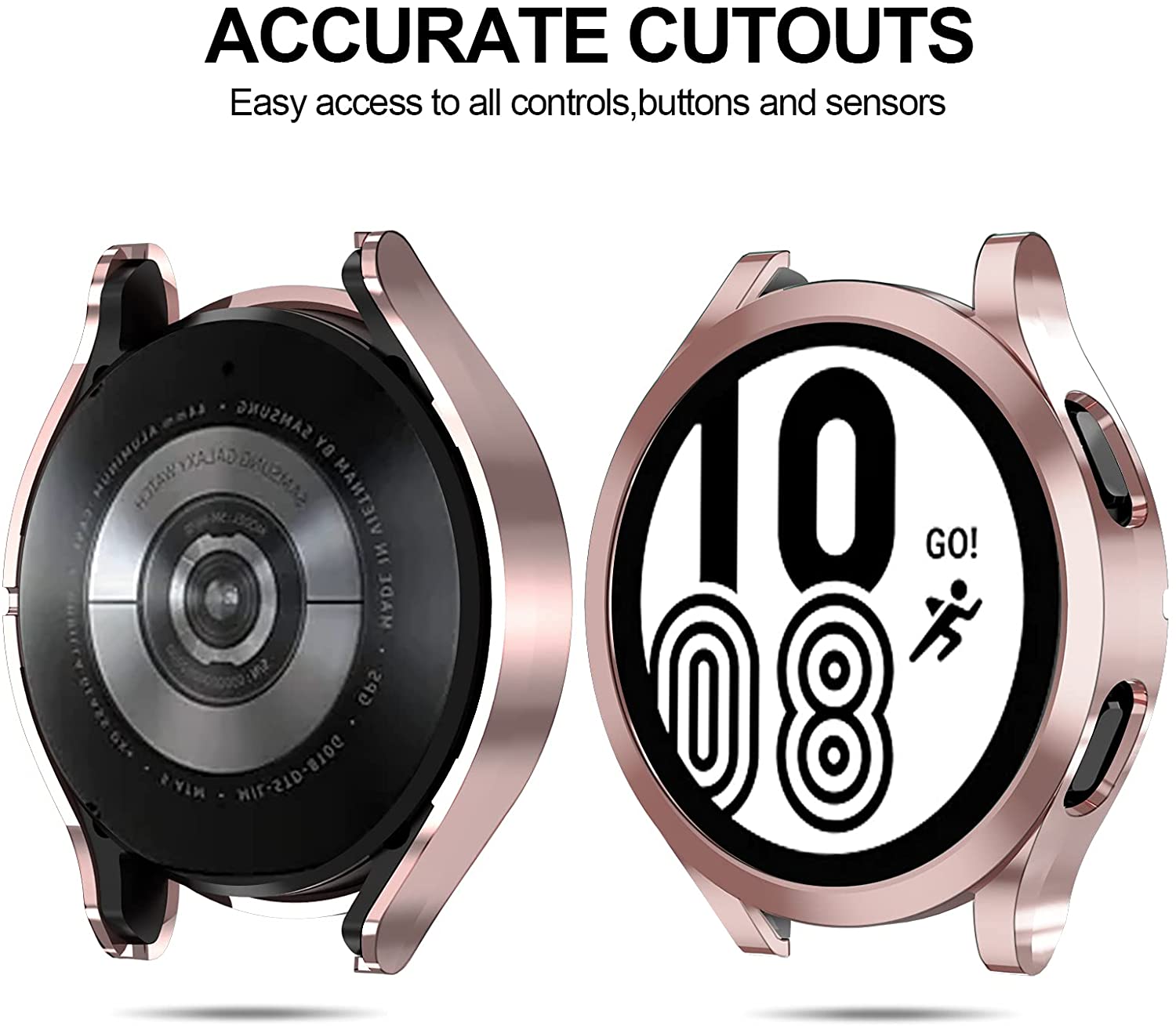 삼성 갤럭시 시계 4 케이스 용 PC 케이스 40mm  - Samsung Smartwatch Accessories 리뷰 및 가격