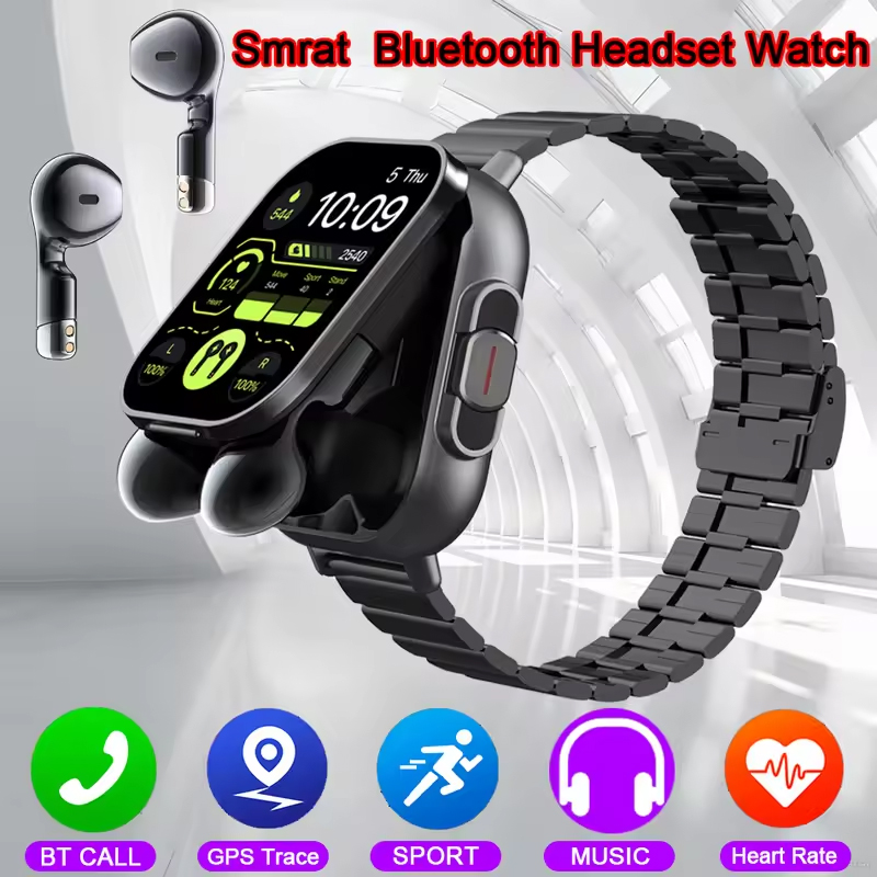 NFC 스마트 시계 TWS 2-in-1 헤드셋 블루투스 - Smartwatch Headset 리뷰 및 가격