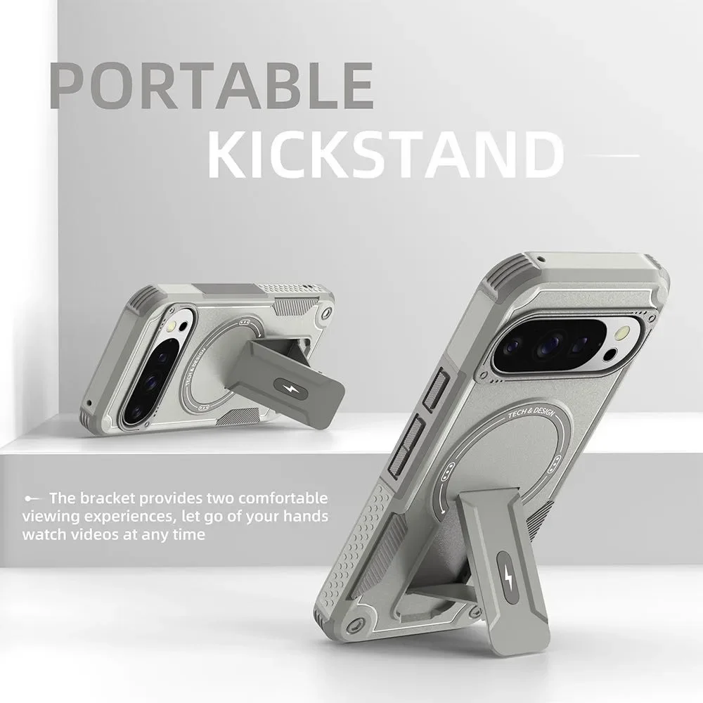 군용 방탄 내구성 자석 스탠드 폰 케이스 구글 픽셀 1 - Magnetic Charging Stand 리뷰 및 가격