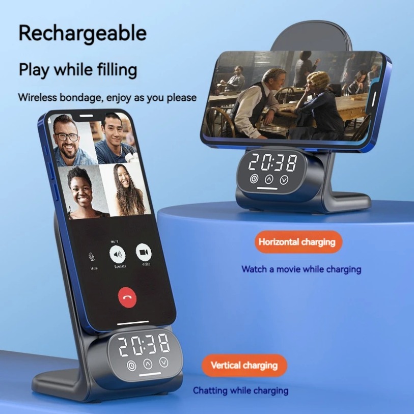 15W 시계 무선 충전 스탠드 에어팟용 타입-C 이어폰 - Wireless Charger Watch 리뷰 및 가격