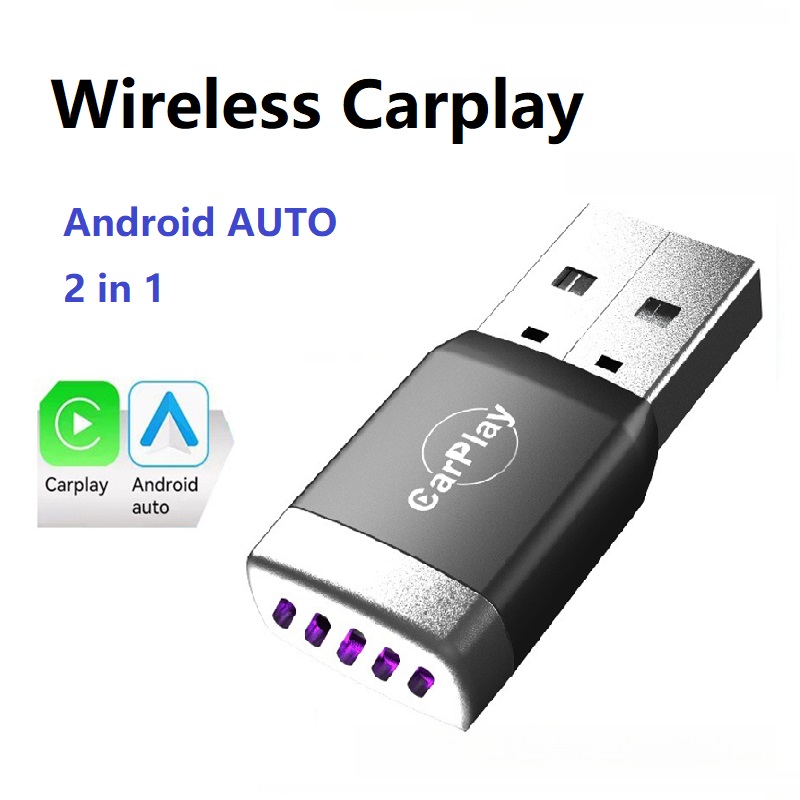 새로운 무선 카플레이 안드로이드 오토 어댑터 USB 동 - Smartwatch Universal 리뷰 및 가격