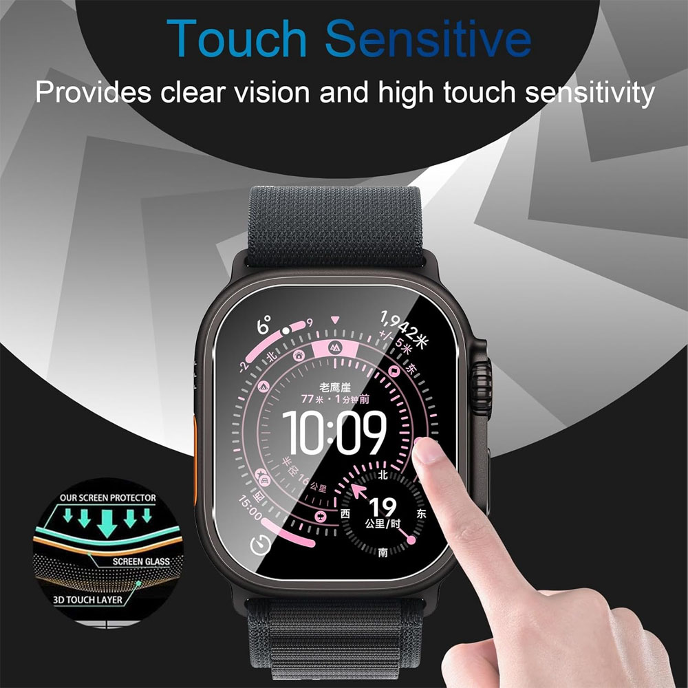 애플 워치 울트라 3 49mm 강화유리 스크린 보호 필 - Apple Smartwatch Accessories 리뷰 및 가격
