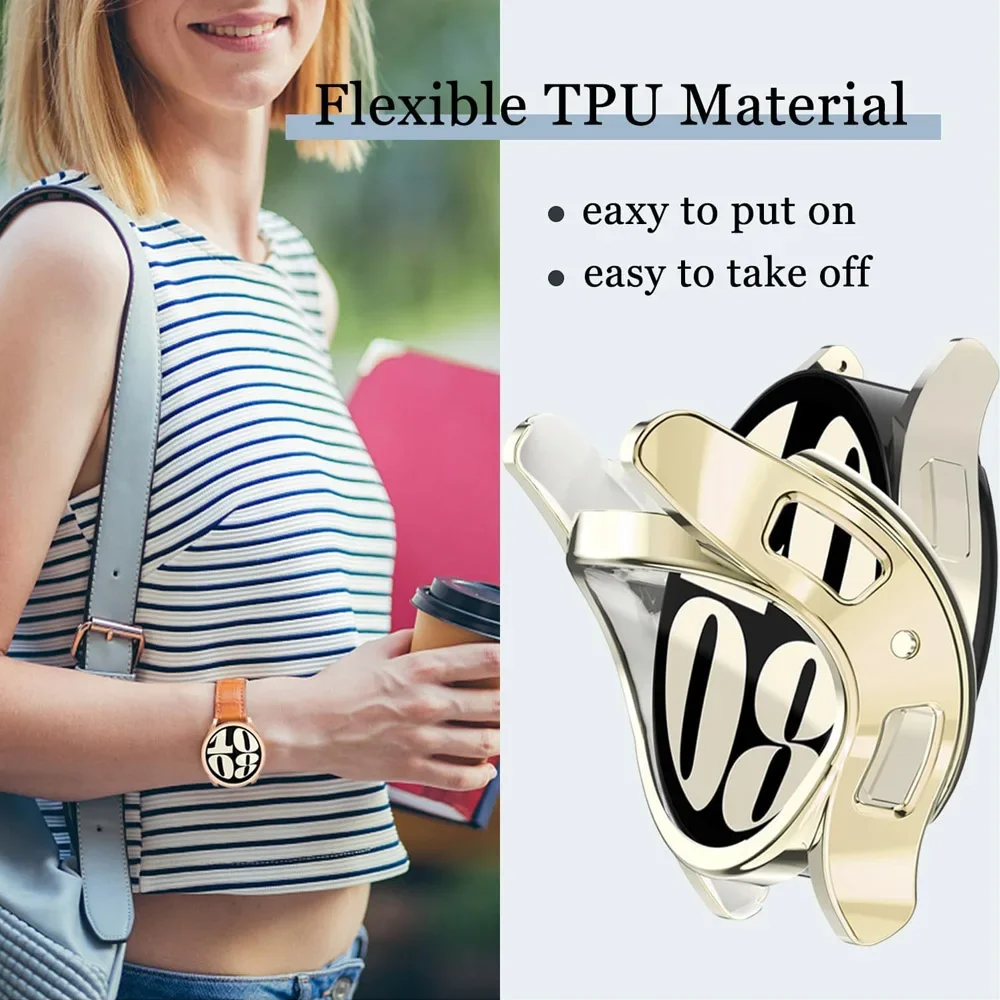 삼성 갤럭시 워치 7 용 케이스, 화면 보호대 TPU  - Samsung Smartwatch Accessories 리뷰 및 가격