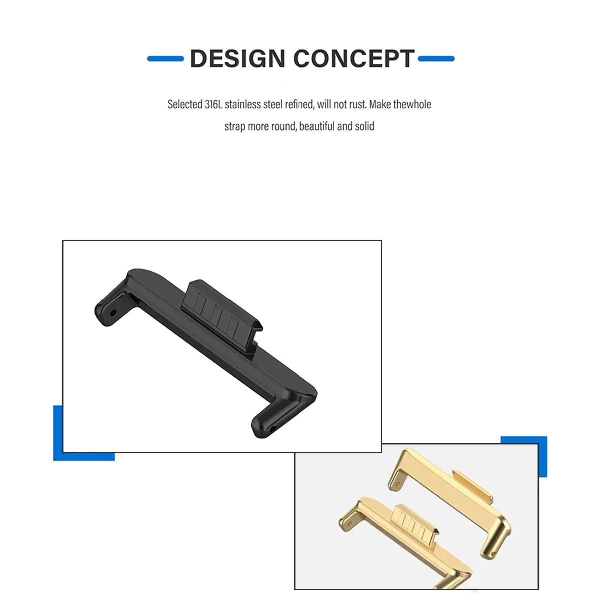 20mm 22mm 1쌍 어댑터, 화웨이 워치 핏5 4  - Watch Band Connector 리뷰 및 가격