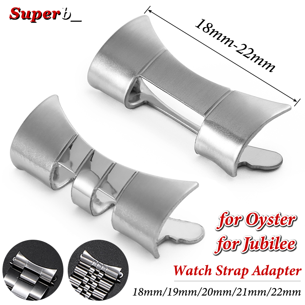 18/19/20/21/22mm 스테인레스 스틸 스트랩  - Watch Band Connector 리뷰 및 가격