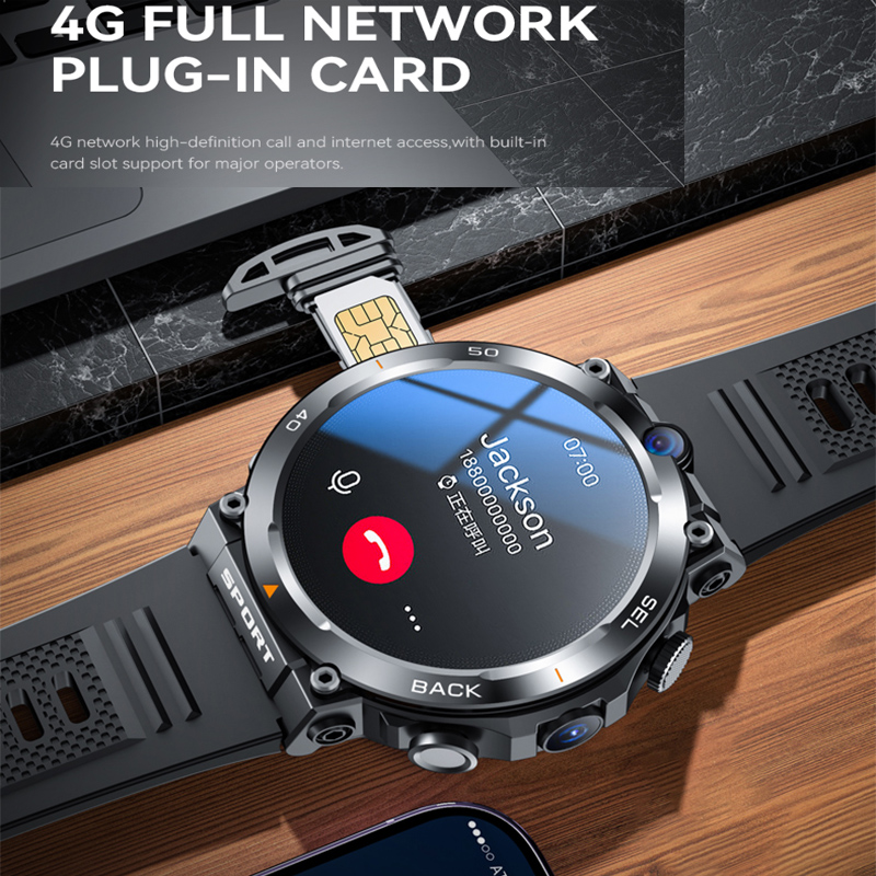 새로운 Google Play 1.39인치 4G 네트워크 - Smartwatch Id 리뷰 및 가격