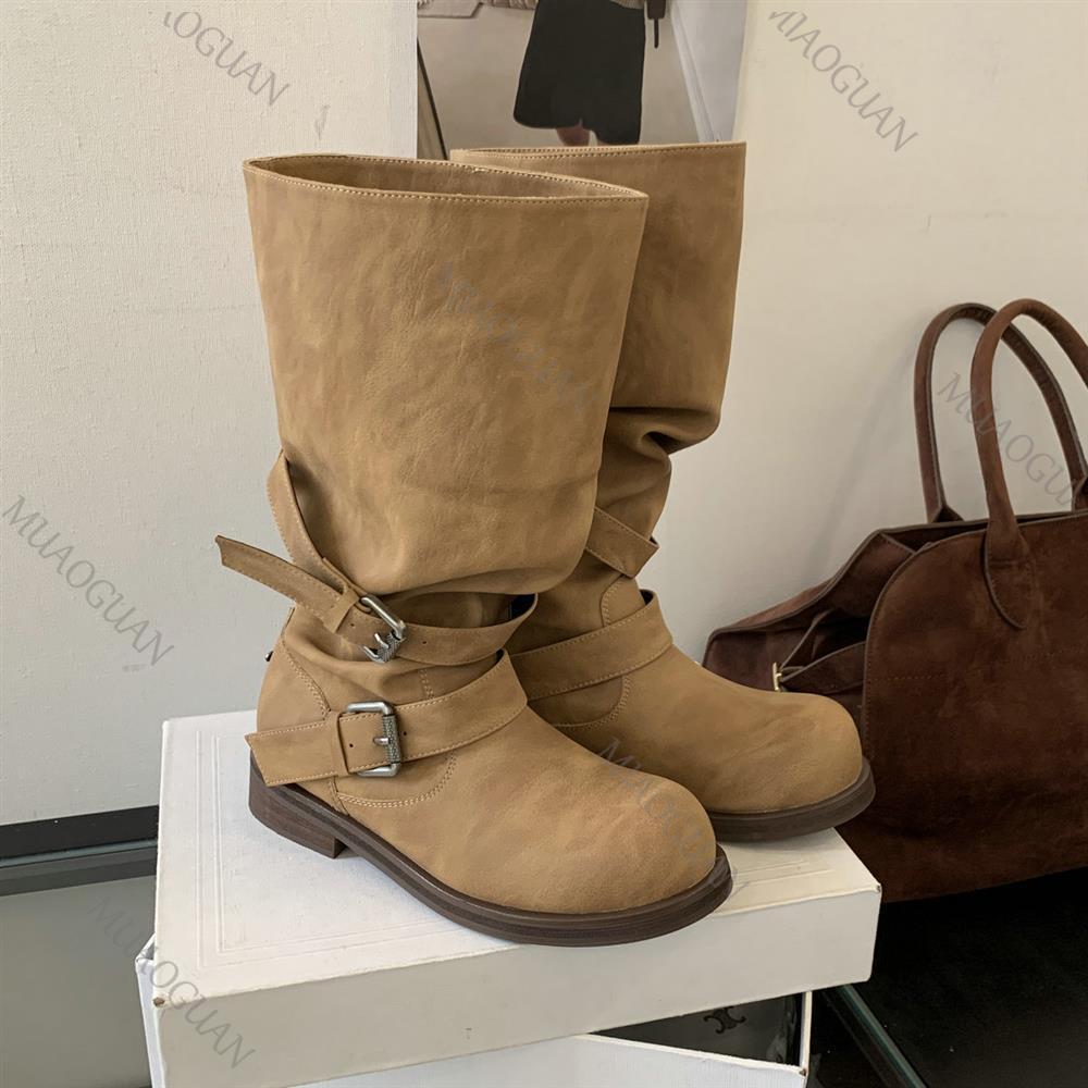 봄 가을 청키 힐 허벅지까지 오는 나이트 부츠 벨트 버 - Leather Classic Strap 리뷰 및 가격