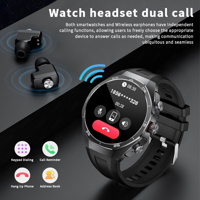 2026년 신제품 안드로이드용 TWS 음악 이어버드 스 - Smartwatch Headset 리뷰 및 가격