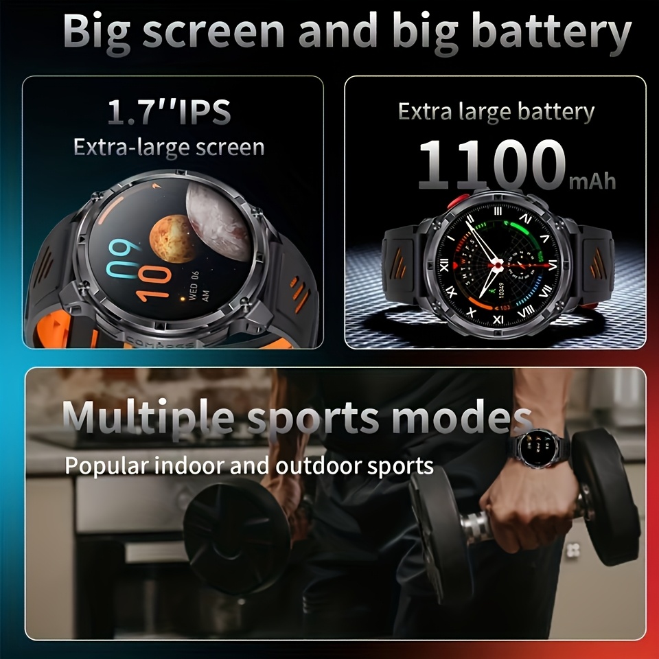 새로운 T-REX3 울트라 1100mAh 배터리 스마트 - Smartwatch Store 리뷰 및 가격
