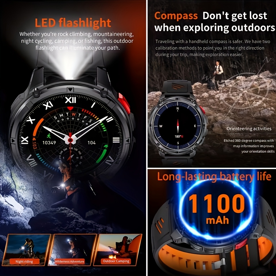 새로운 T-REX3 울트라 1100mAh 배터리 스마트 - Smartwatch Store 리뷰 및 가격