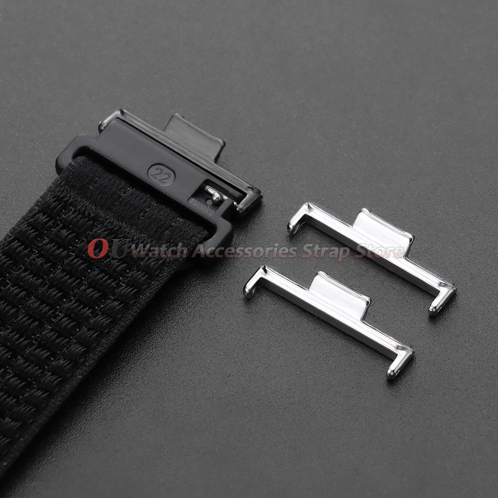 18 20mm 22mm 1쌍 메탈 알루미늄 어댑터 (화 - Watch Band Connector 리뷰 및 가격