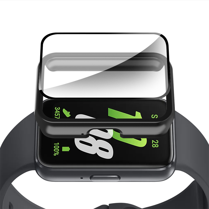 삼성 갤럭시 핏 3 스마트워치용 PC 케이스, 유리 풀 - Samsung Smartwatch Accessories 리뷰 및 가격