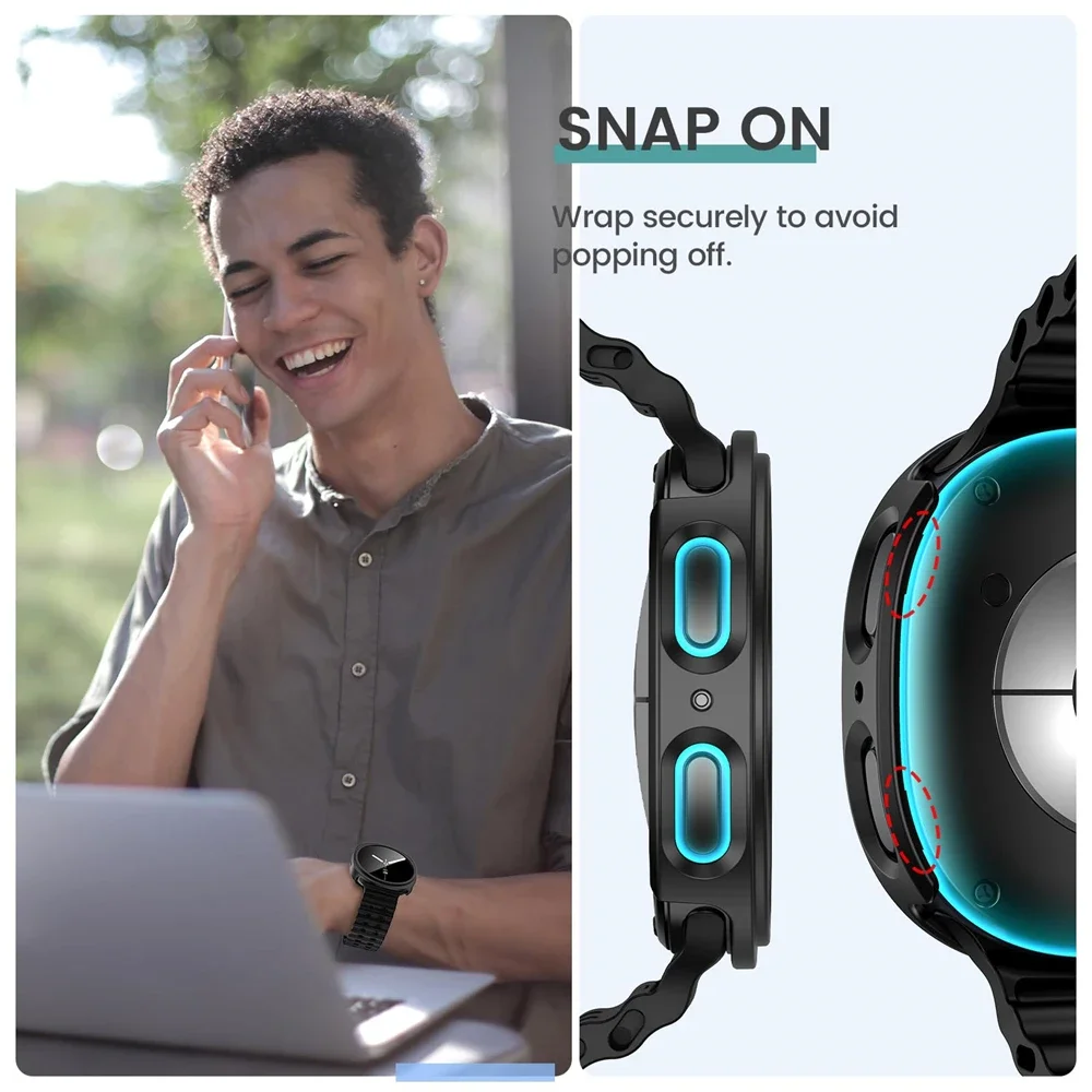 삼성 갤럭시 시계 8 용 케이스 44mm 40mm PC - Samsung Smartwatch Accessories 리뷰 및 가격