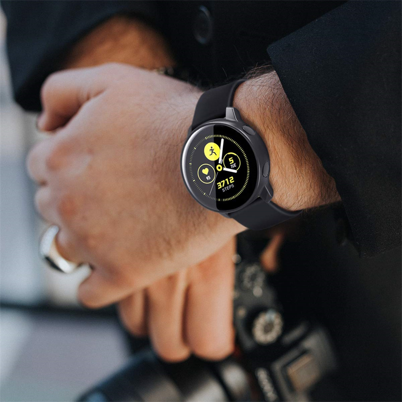삼성 갤럭시 시계 활성 2에 대한 강화 유리 케이스 4 - Samsung Smartwatch Accessories 리뷰 및 가격
