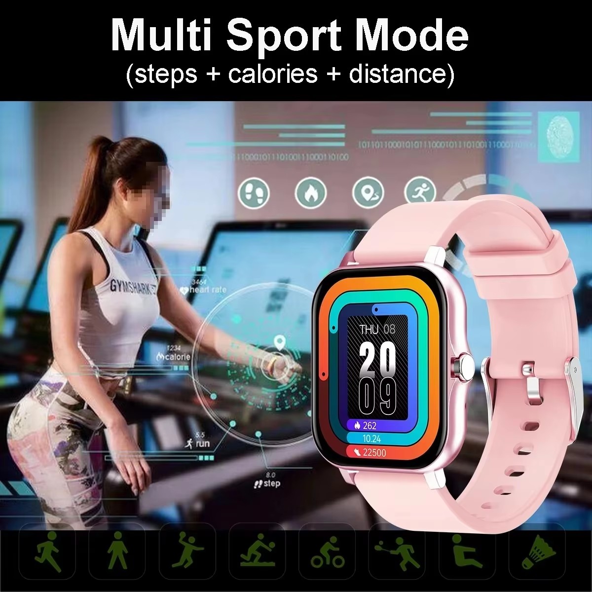 1.83인치 방수 스마트 시계(메시지 응답 통화 수면  - Smartwatch Store 리뷰 및 가격