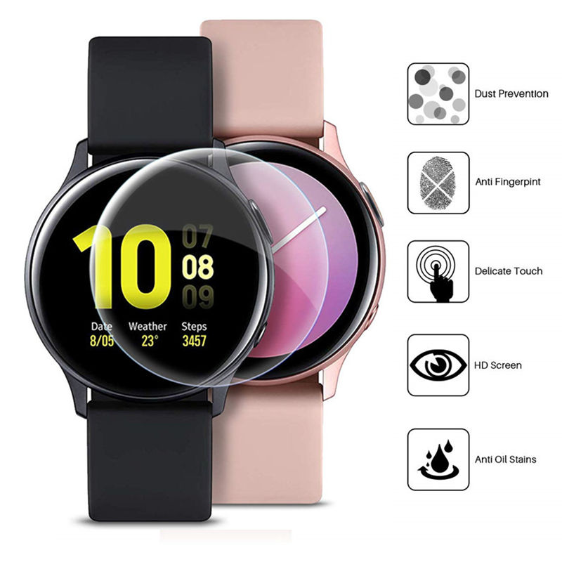 삼성 갤럭시 워치용 전체 보호 필름, 액티브 2 스크린 - Samsung Smartwatch Accessories 리뷰 및 가격