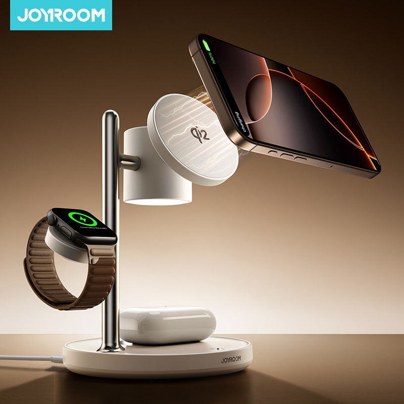조이룸 4-in-1 마그네틱 충전 스테이션 아이폰 17 - Wireless Charger Watch 리뷰 및 가격