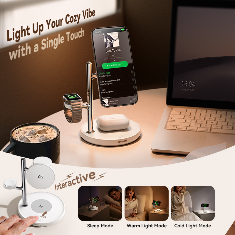 조이룸 4-in-1 마그네틱 충전 스테이션 아이폰 17 - Wireless Charger Watch 리뷰 및 가격