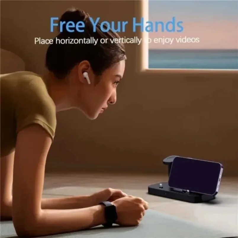 3 in 1 무선 충전기 듀얼 코일 고속 충전 스탠드  - Wireless Charger Watch 리뷰 및 가격