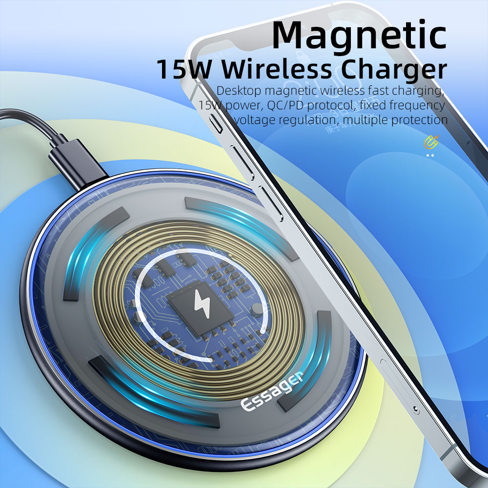 Essager 15W iPhone 14 13 12 용  - Wireless Charger Watch 리뷰 및 가격