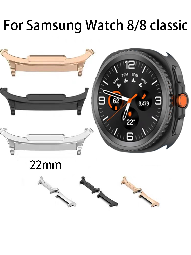 삼성 시계 8/8 클래식 44mm 40mm 금속 스테인 - Samsung Smartwatch Accessories 리뷰 및 가격