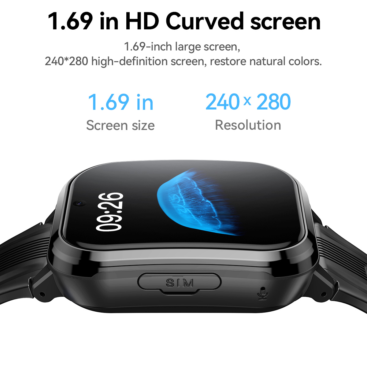 HOCO Y108 1.69인치 HD LCD 곡면 터치스 - Smartwatch Id 리뷰 및 가격